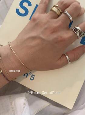 mars25女纯银日韩小众手镯
