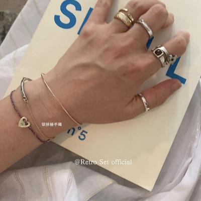 mars25女纯银日韩小众手镯