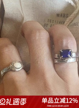 MARS25女纯银复古天然石截止至