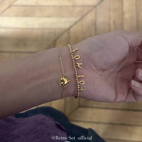 EliseTsikis24k女法式复古项链