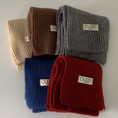 Retro冬季羊毛针织韩系围巾围脖