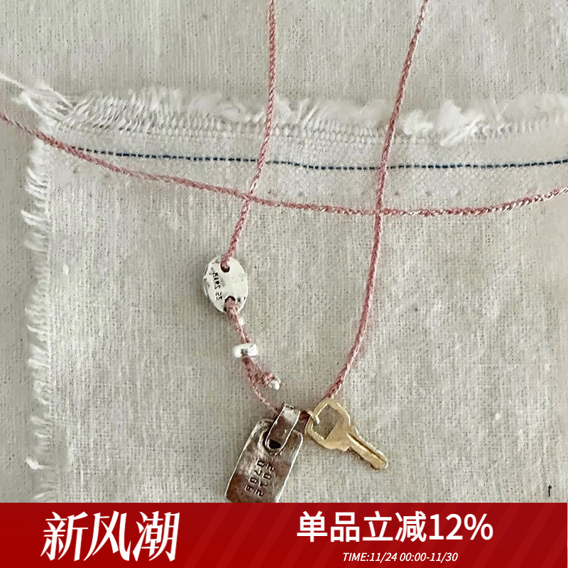 mars25纯银18k金手工编织女复古