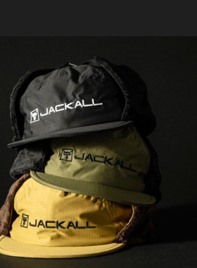 24新款 JACKALL秋冬款 防寒防水保暖钓鱼帽