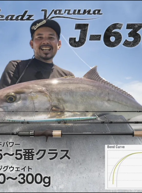 25新款 FISHMAN 铁板竿 三节铁板竿 日产Seadz varuna J-632