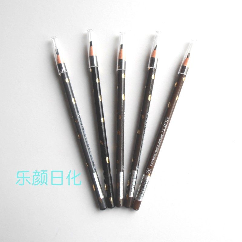 雅邦不断电潮炫拉线眉笔2.8g 防水抗汗不晕彩妆眉妆 新手初学自然