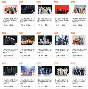 SixTONES MILESixTONES -Best Tracks- MV 封面写真 烧普 offshot