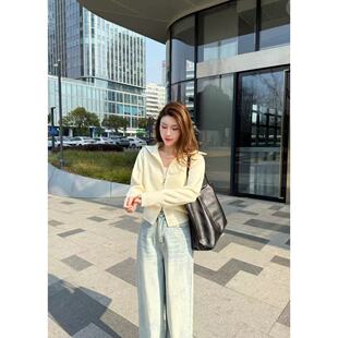 【许你耀眼】小允姐姐2026新款春装外套长袖洋气春秋毛衣女款上衣