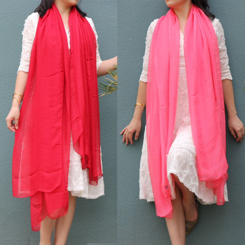 【加大230*150】长围巾女丝巾女秋冬新款披肩雪纺沙滩巾防晒保暖|ruв категории Аксессуары, шарф/шарф/шаль - от Buy2taobao.com для оказания профессиональной услуги покупки агента Taobao