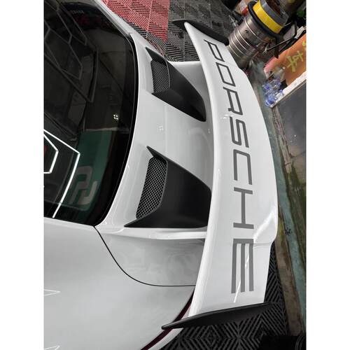 新保时捷911GT3车身侧裙 GT3RS 911 992车贴拉花尾翼装饰个性贴纸