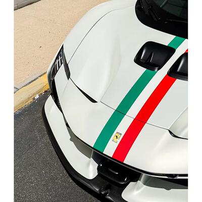 法拉利SF90XX车贴拉花488 458 296跑车个性个性引擎盖侧裙装饰贴