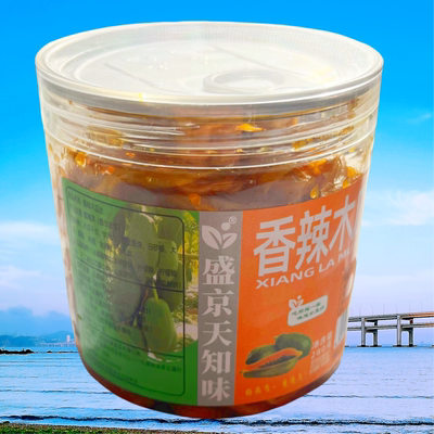 盛京天知味木瓜咸菜香辣木瓜丝