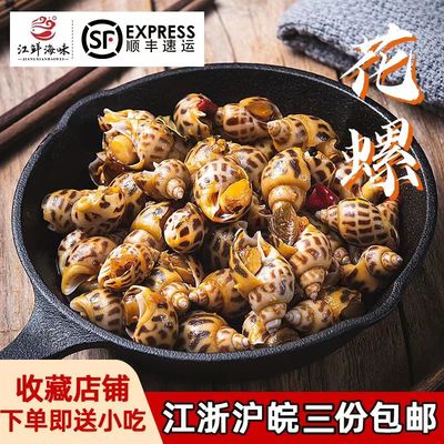 香辣无沙休闲食品小海鲜罐装花螺