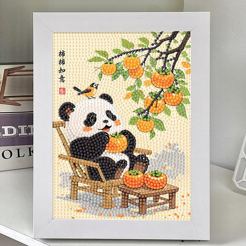 中国风钻石贴画儿童手工diy材料