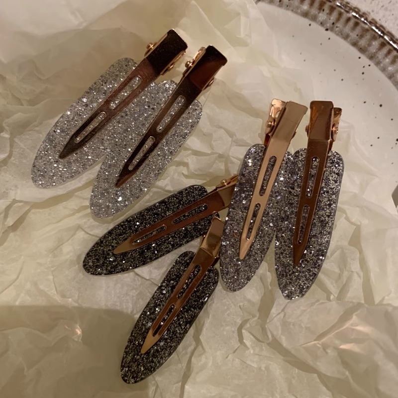 网红无痕侧边发夹梦幻