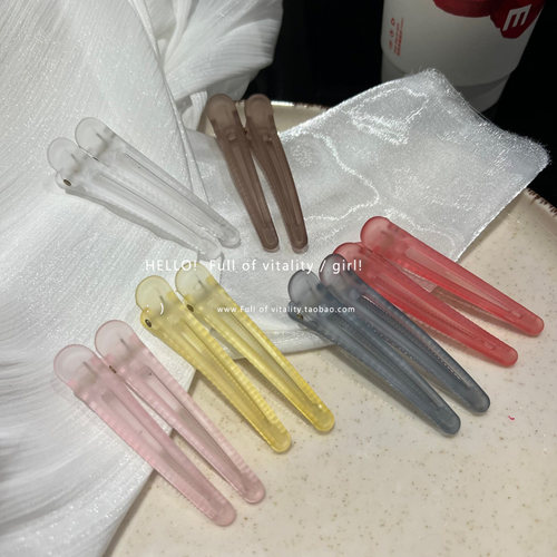 鸭嘴夹定位夹ins风百搭刘海夹