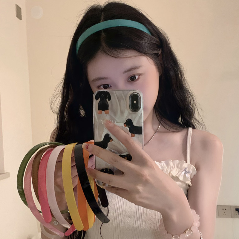 韩系简约百搭发箍加宽加厚