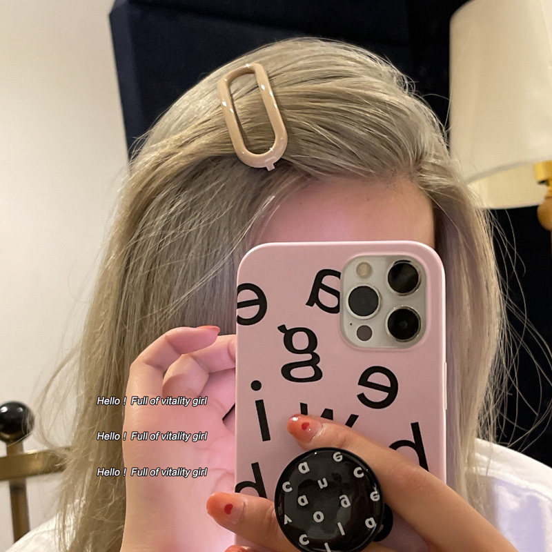 边夹韩国小姐姐款发夹