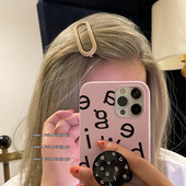 feel 喊上闺蜜一起pick 超美 侧边刘海发夹碎发一字鸭嘴夹发饰女