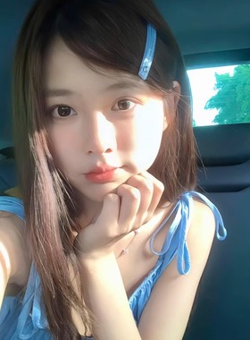 元气满满韩系醋酸格纹爱心发夹高级感侧边刘海一字夹ins发饰