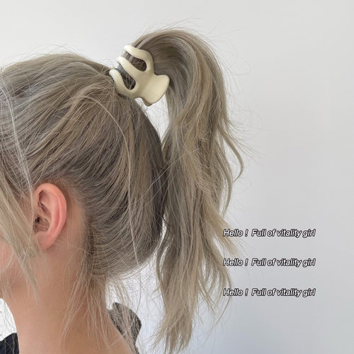 顶夹网红少女果冻磨砂抓夹