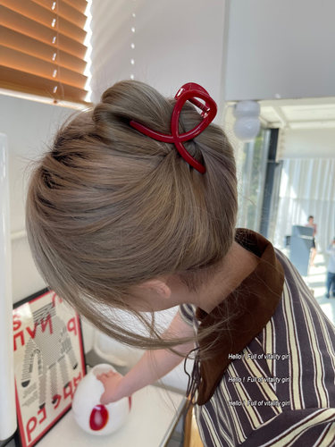抓夹韩系百搭个性鲨鱼夹