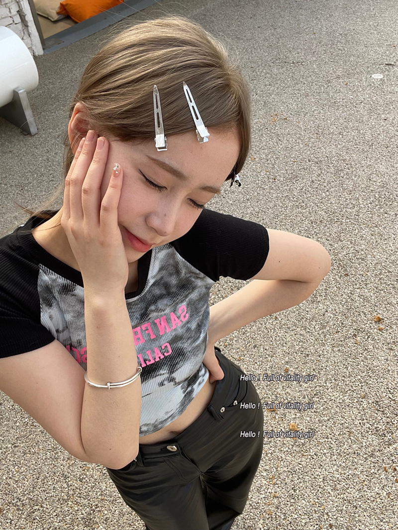 ins风蓬松无痕夹金属发夹