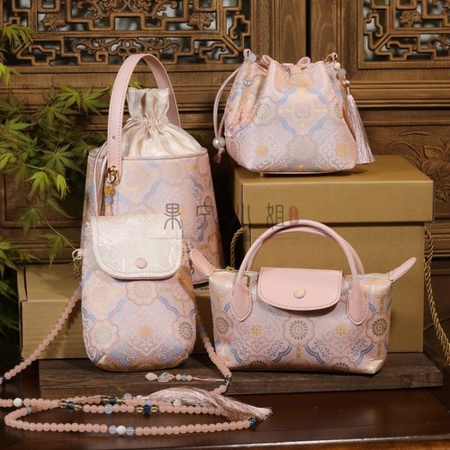 苏地锦罗宋锦新中式国风手工缝制