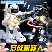 体感遥控对战机器人玩具双人格斗智能打架高科技儿童亲子互动变形