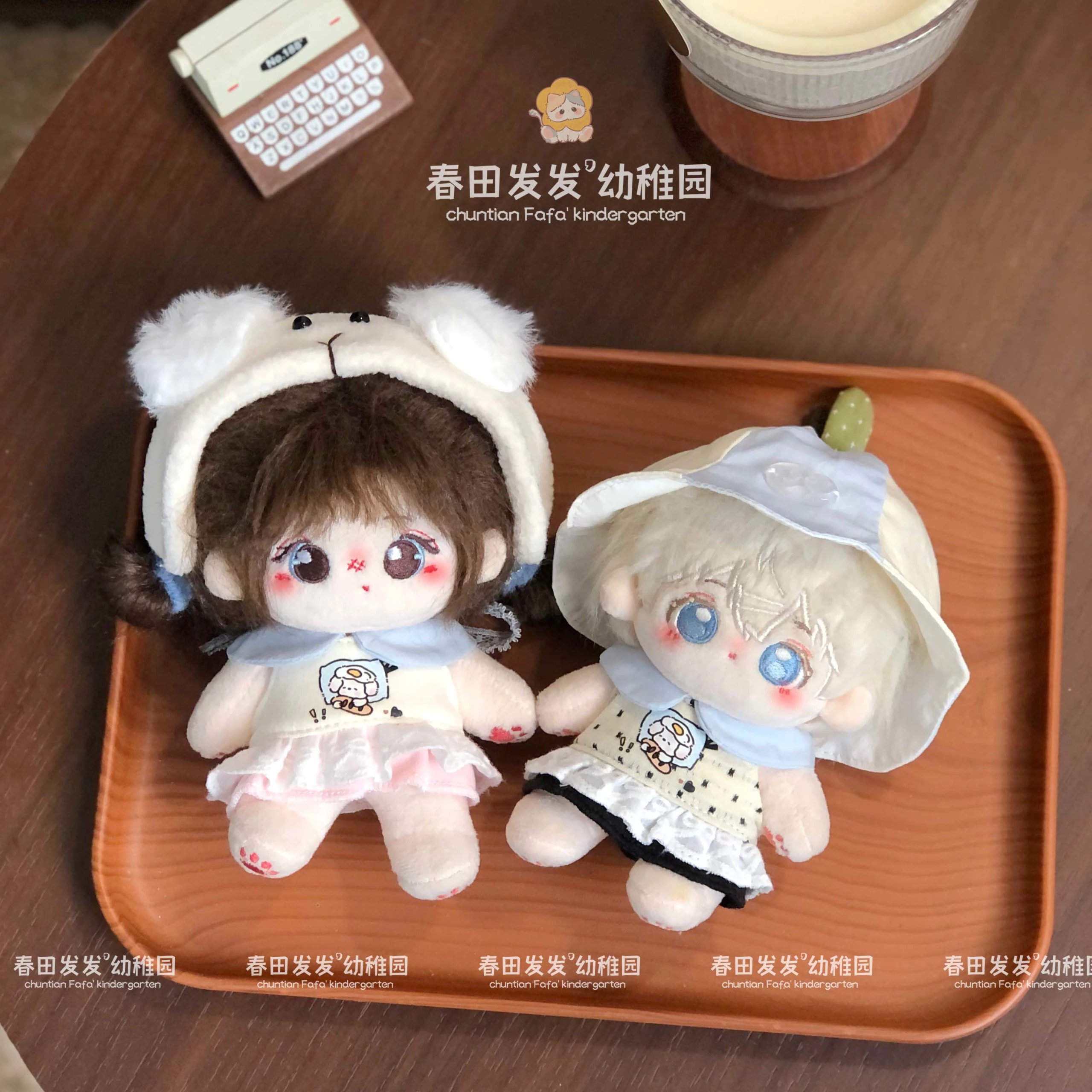 10cm娃衣原创棉花娃娃衣服新款裙子帽子高颜值可爱玩偶换装现货