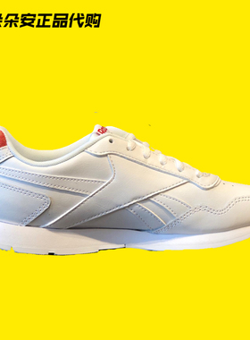 锐步 Reebok 女子PU皮革纯白色休闲运动时尚复古休闲小白鞋DV8890