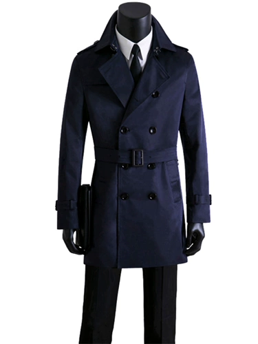 Осеннее пальто, куртка в английском стиле, модный плащ