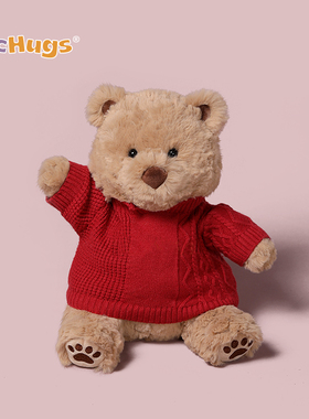 McHugs喜悦莱佛士小熊玩偶毛绒玩具娃娃生日礼物公仔MC300317