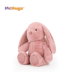McHugs克拉尔兔子玩偶睡觉抱娃娃毛绒玩具摆件生日礼物公仔