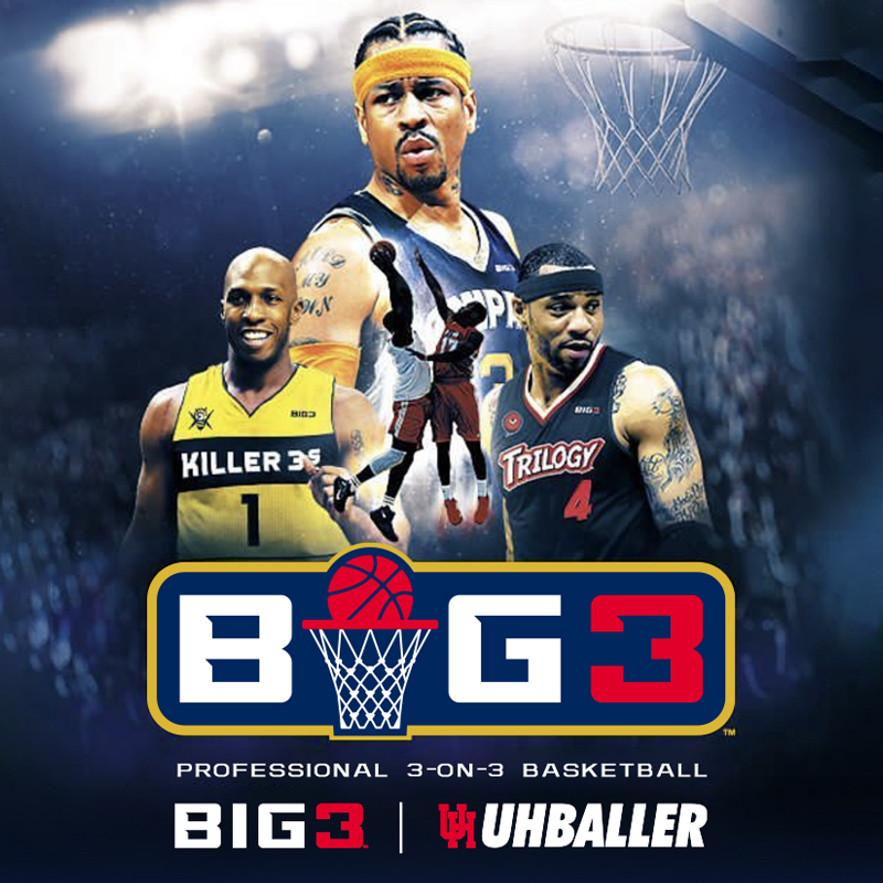 UH联名BIG3联赛美式篮球无袖T运动坎肩背心速干高弹投篮比赛服