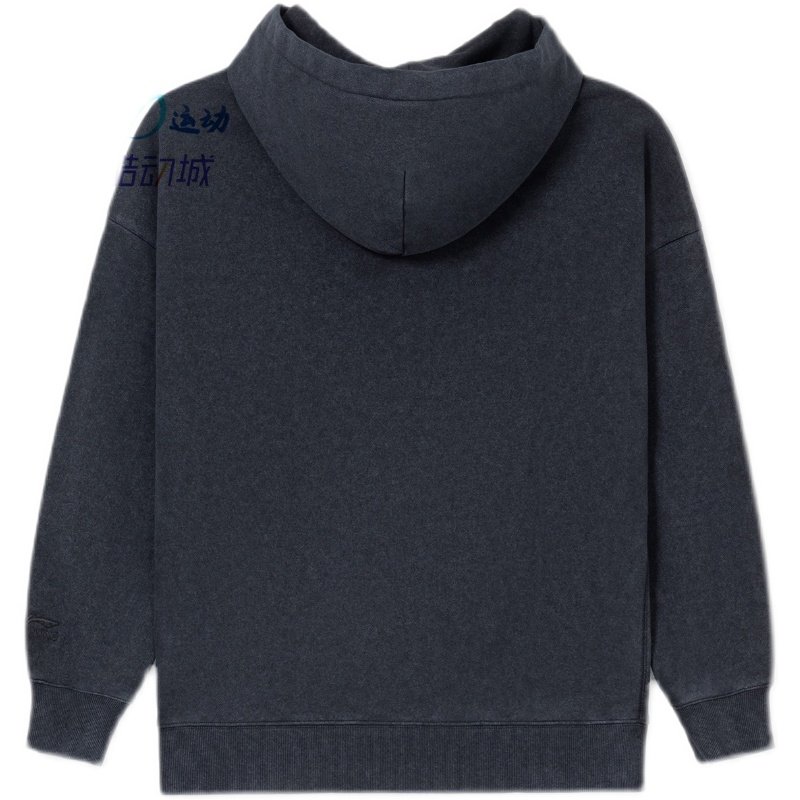 JUHUI A LI NING SPRING AND AUTUMN NEW UNI SPORTS FASHION SERIES PULLOVER HOODED SWEATSHIRT AWDS067