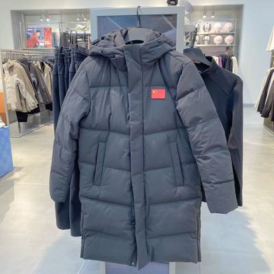 安踏运动国旗款男2025冬季