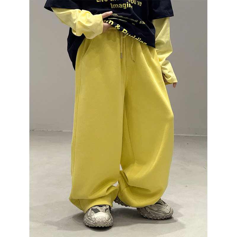 貌貌妈家男女童长裤子2025新款春装韩版儿童运动裤大卫裤100-170,童装/婴儿装/亲子装,儿童牛仔裤,淘宝优惠券,粉丝福利购,淘宝优惠卷