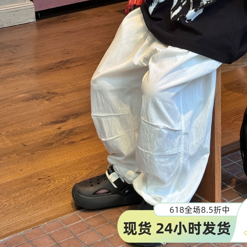 貌貌妈家2025夏季新款韩版男工装裤防蚊裤儿童很薄长裤凉快潮,童装/婴儿装/亲子装,裤子,淘宝优惠券,粉丝福利购,淘宝优惠卷
