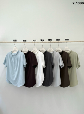 YAN 2026春季新款韩国宽松百搭显瘦短袖T恤女上衣
