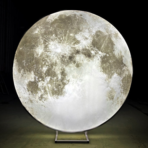 婚庆道具发光月亮月球婚礼堂装饰