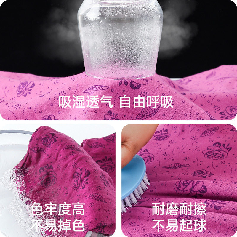 中年秋衣秋裤女开衫纯棉妈妈装中老年人全棉带扣对襟纽扣保暖套装