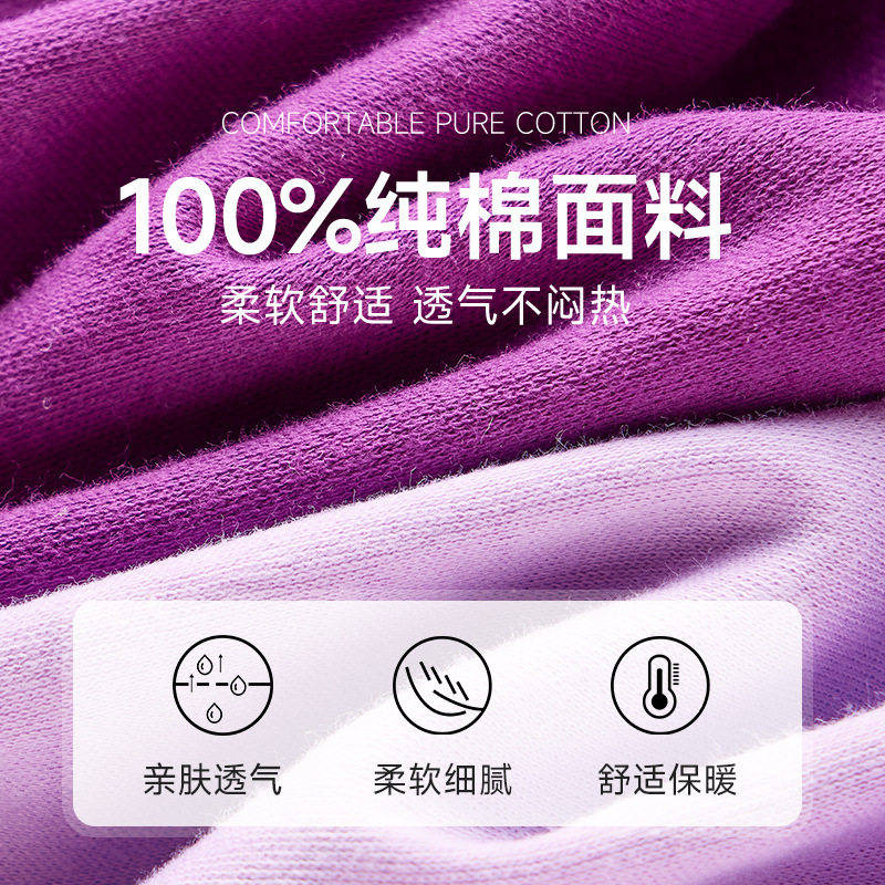 中老年秋裤女纯棉高腰妈妈老式宽松线裤老年人秋衣秋裤大码棉毛裤