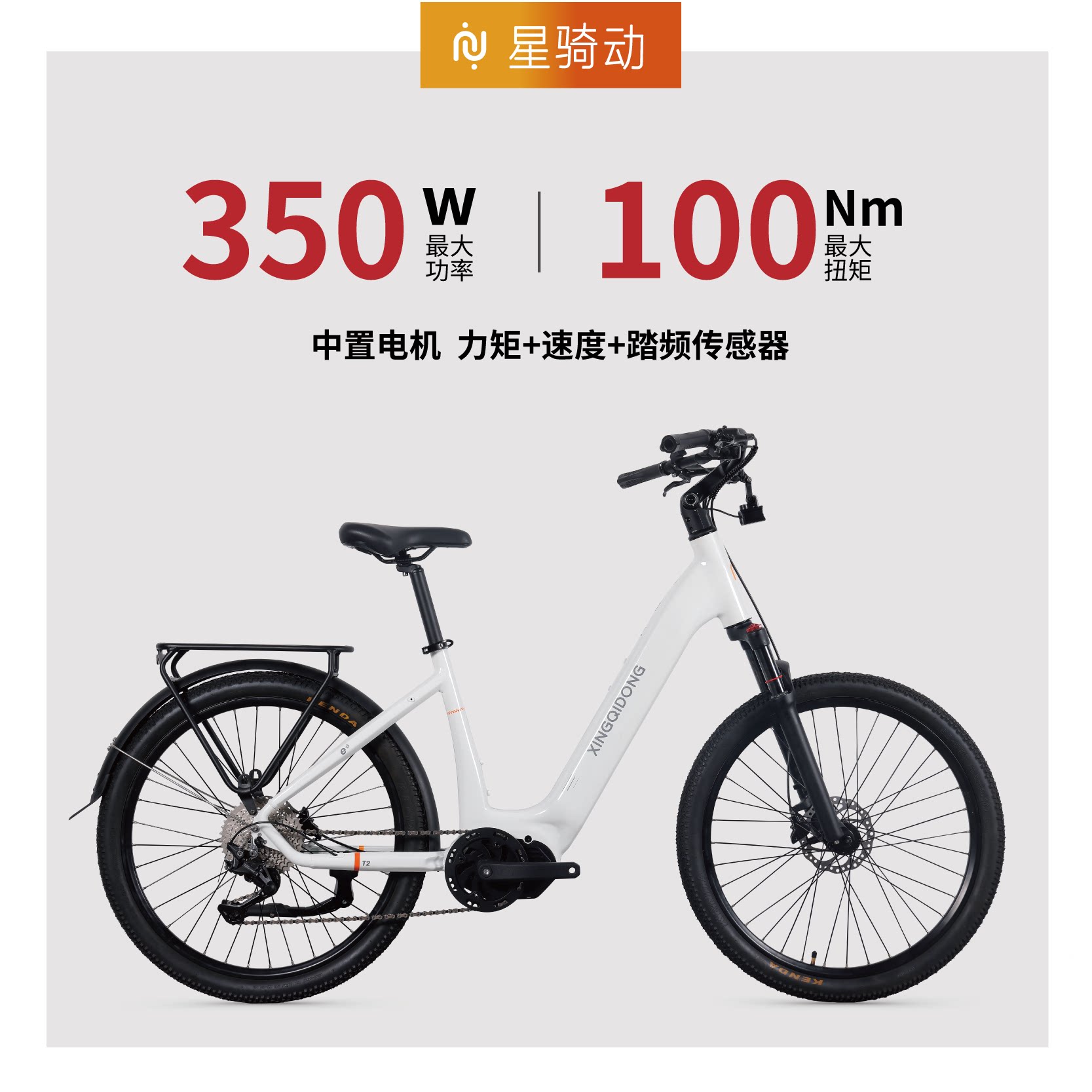 星骑动T2中置电助力长途旅行车