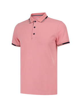 现货清仓李宁团购款POLO衫运动服透气纯色男女款休闲T恤APLS144