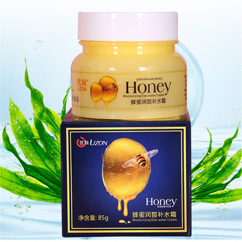 优妆蜂蜜补水85g保湿滋润护肤润肤霜化妆品热卖面霜代发蜂胶