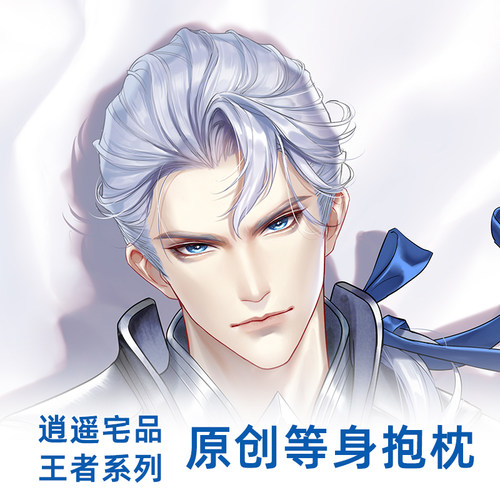 逍遥宅品原创王者农药李白百里守约诸葛亮公孙离凯韩信等身抱枕套