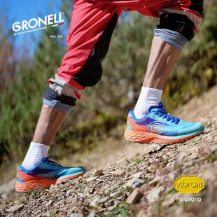 GRONELL/戈尼尔全地形越野跑鞋V底男女防滑耐磨徒步鞋回弹缓震