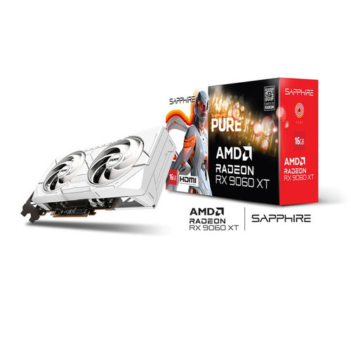SapphireAMD RADEON RX 9060 XT 16G 三角洲行动电竞游戏显卡
