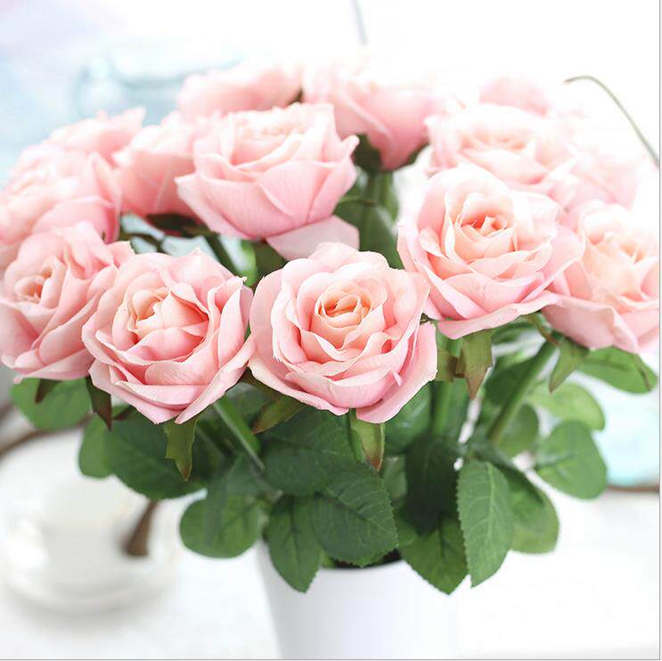 粉色情人玫瑰花婚慶用品仿真花單支花束婚房裝扮居家裝飾花瓶假花在類目 家居飾品, 花瓶/花器/仿真花/仿真飾品, 仿真花/假花中 - 來自Buy2taobao.com提供專業的淘寶代購服務