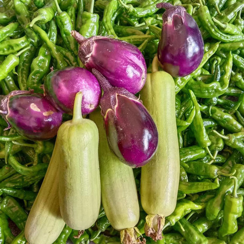 茄子3斤辣椒2斤
